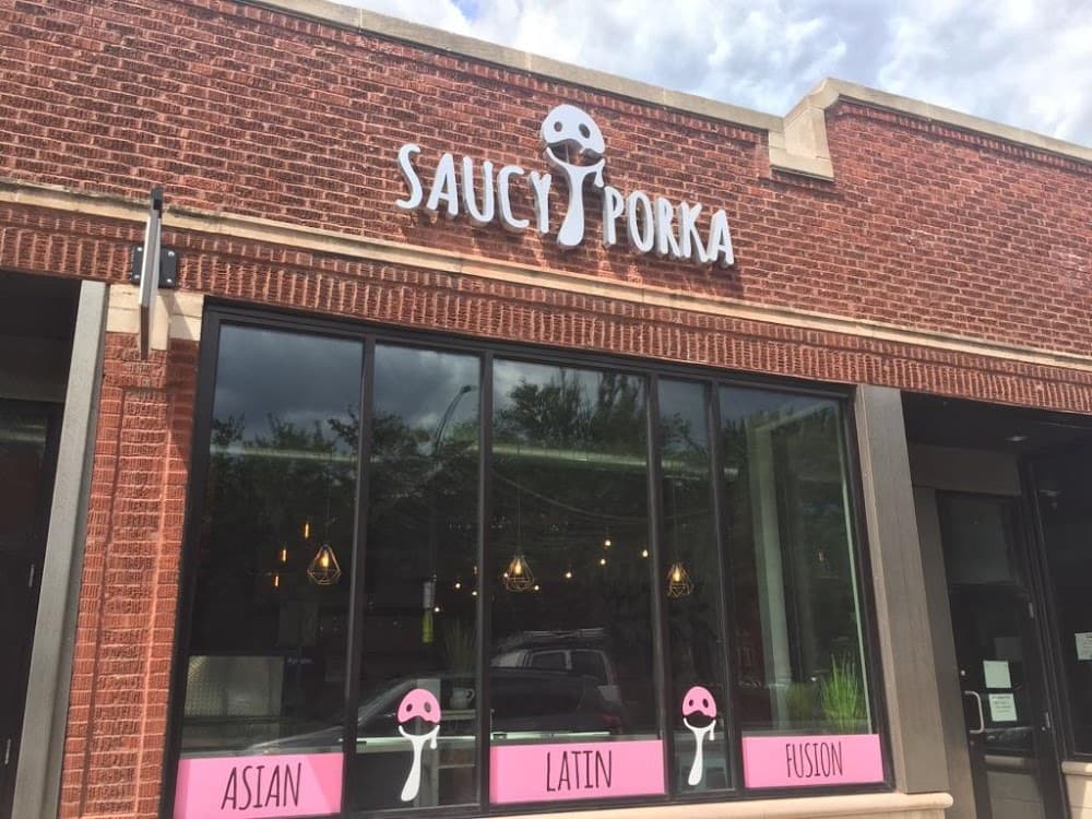 Saucy Porka Hyde Park - Cover