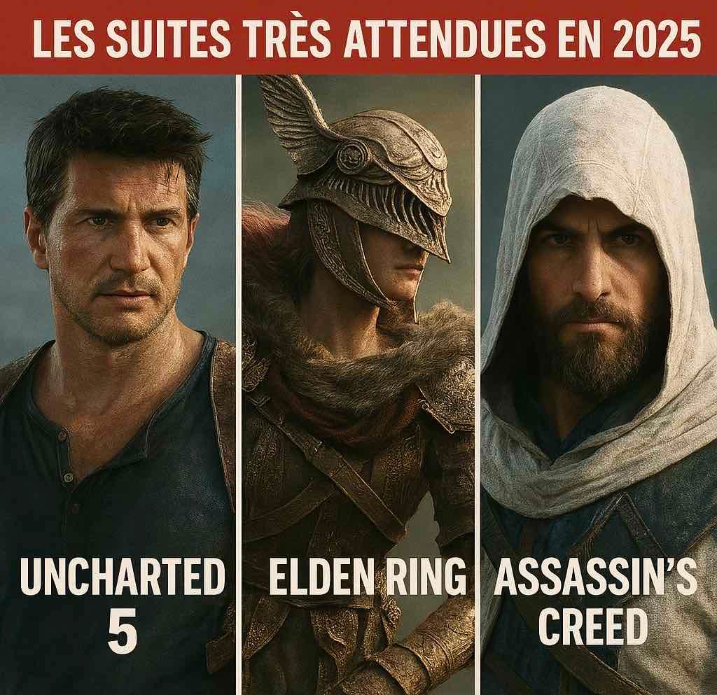 Ces jeux vidéo auront une suite en 2025 !