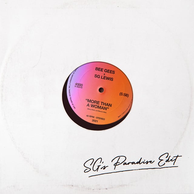 More Than A Woman (SG's Paradise Edit) - Cover