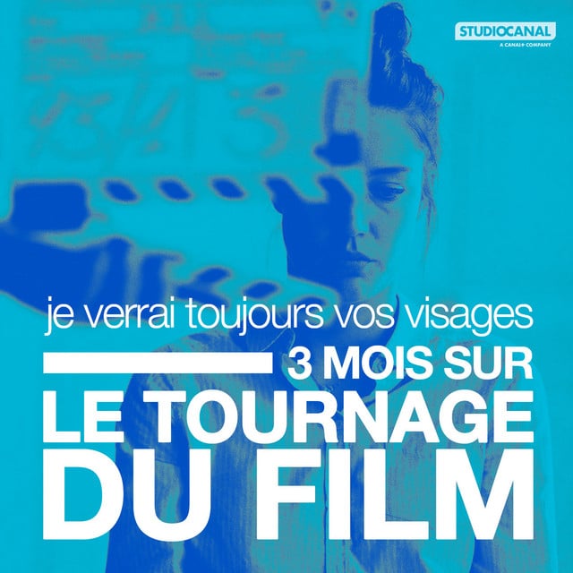 Je verrai toujours vos visages - Trois mois sur le tournage du film - Cover