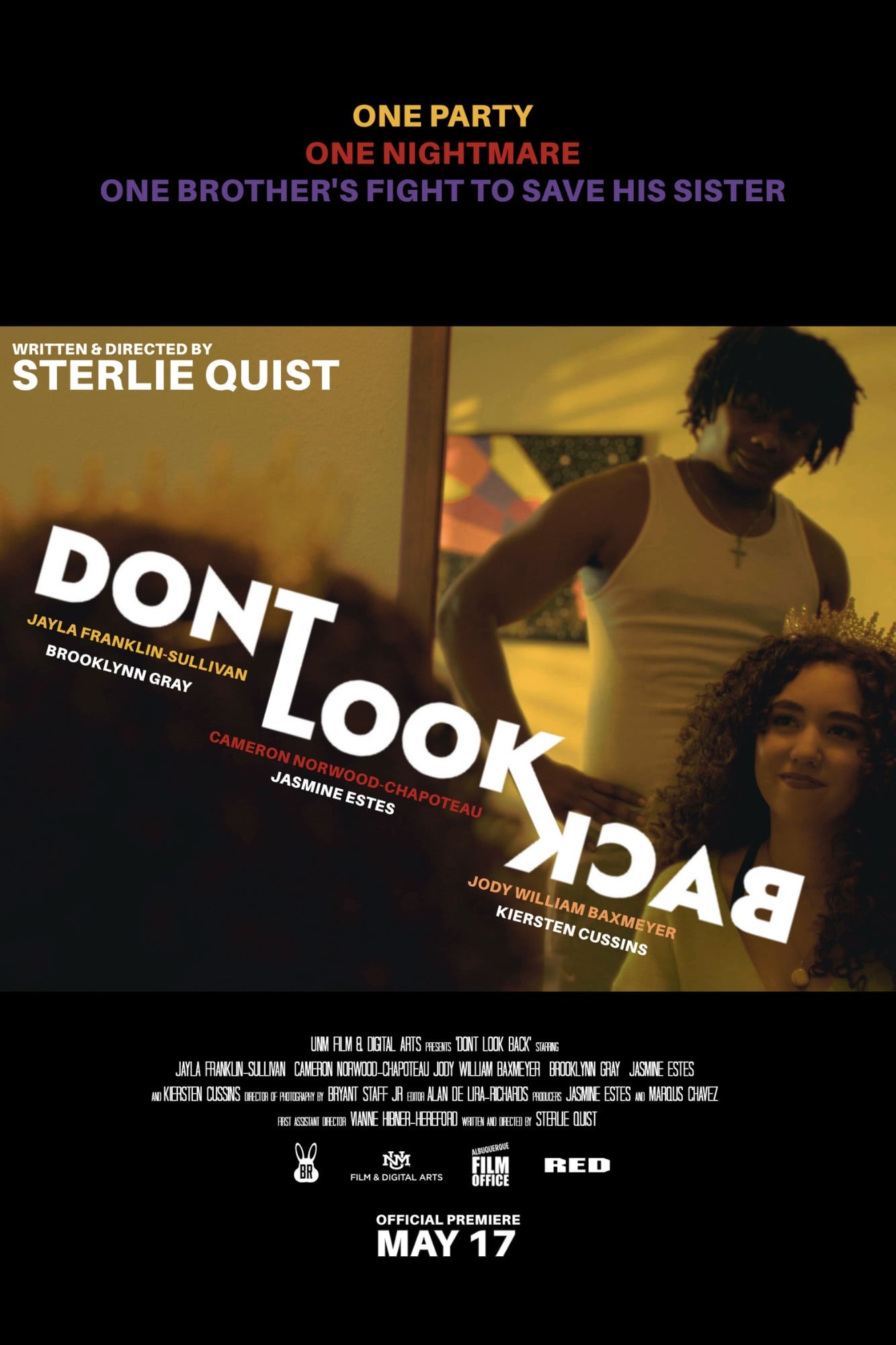 Don't Look Back - Cover
