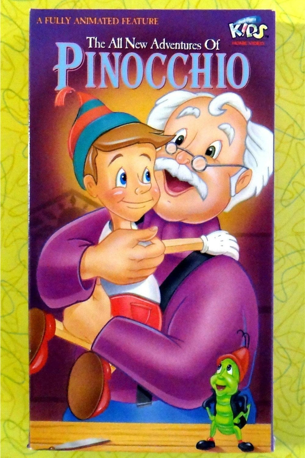 The All New Adventures of Pinocchio - Cover