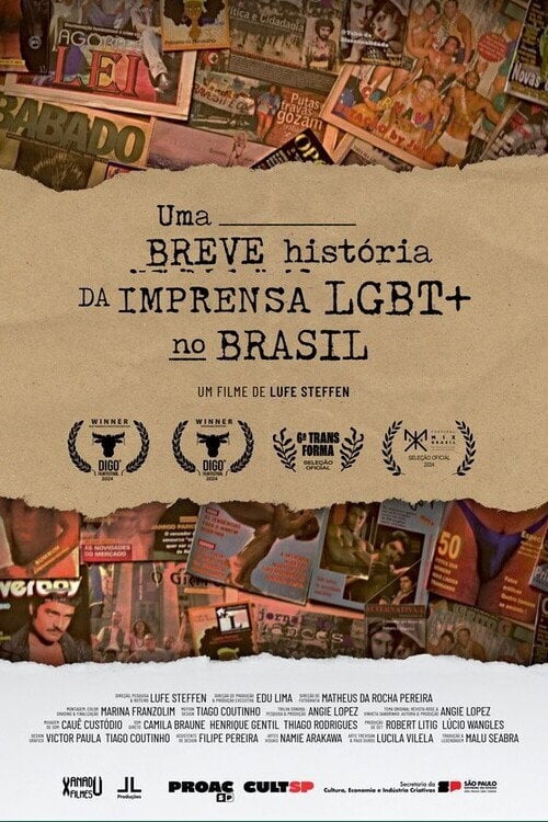 Uma Breve História da Imprensa LGBT+ no Brasil - Cover