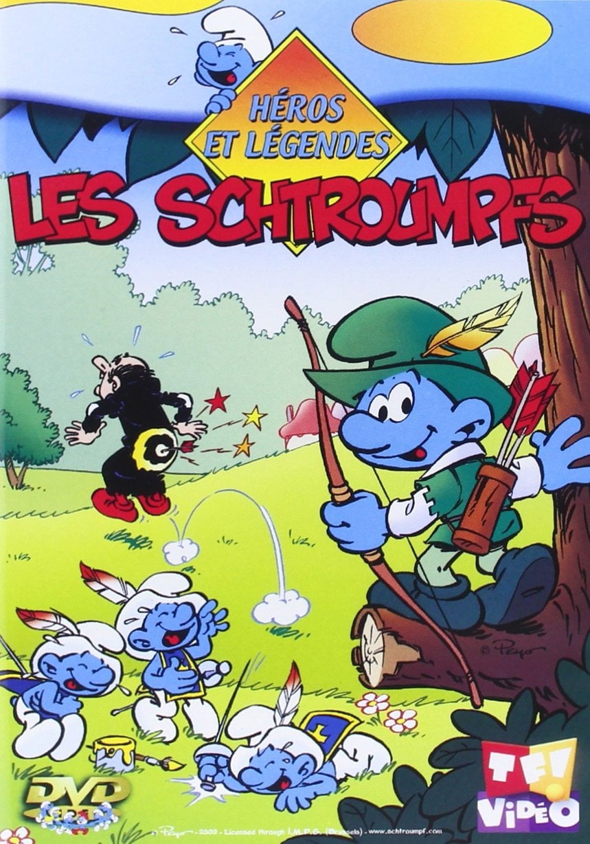 Les Schtroumpfs : Héros et légendes - Cover