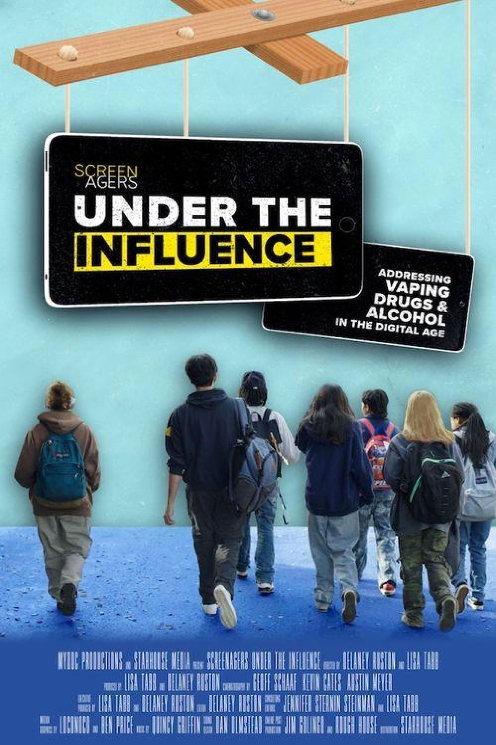 Screenagers Under The Influence: Vaping, Drugs, and Alcohol in the Digital Age - Cover
