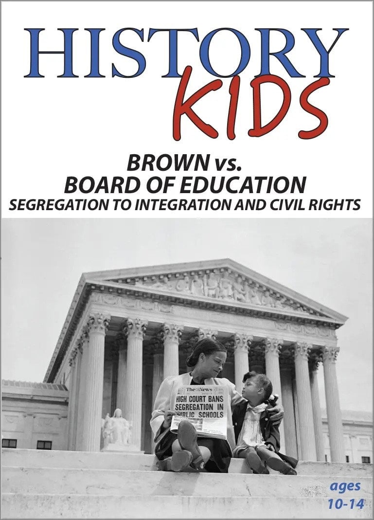 Brown Vs. Board of Education: Segregation to Integration and Civil Rights - Cover