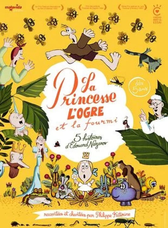 La Princesse, l'ogre et la fourmi - Cover