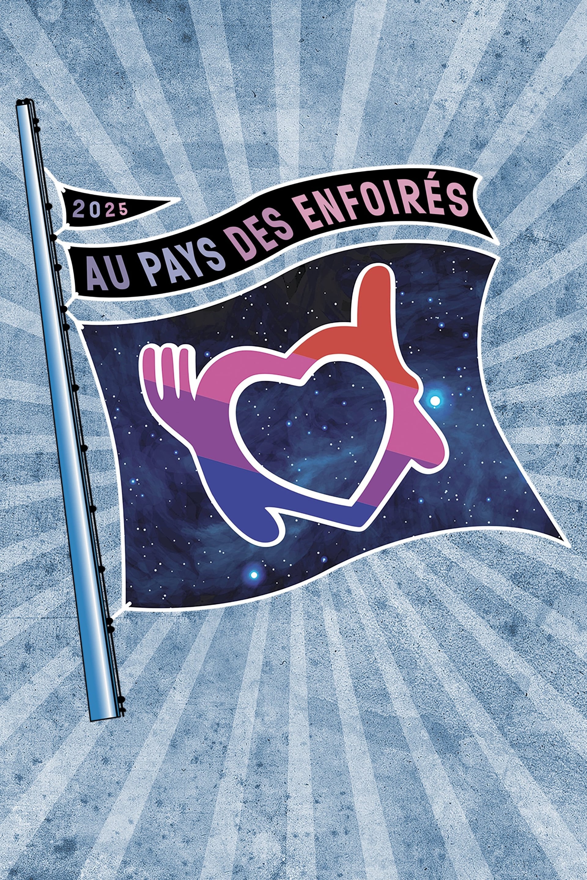 Les Enfoirés 2025 - Au pays des Enfoirés - Cover