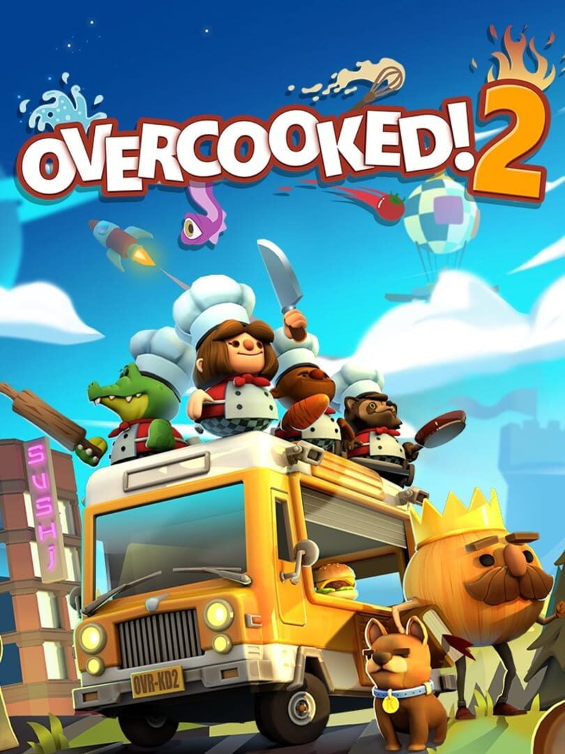 Overcooked! 2 - Cover