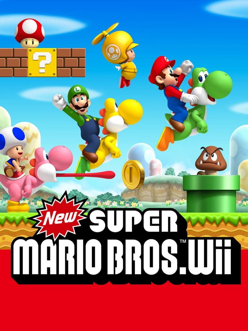 New Super Mario Bros. Wii - Cover