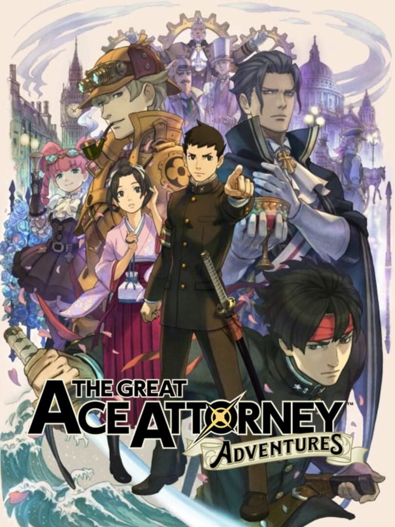 The Great Ace Attorney: Adventures - Cover