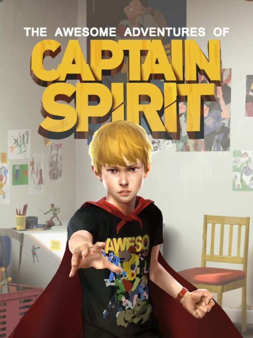 The Awesome Adventures of Captain Spirit - Cover