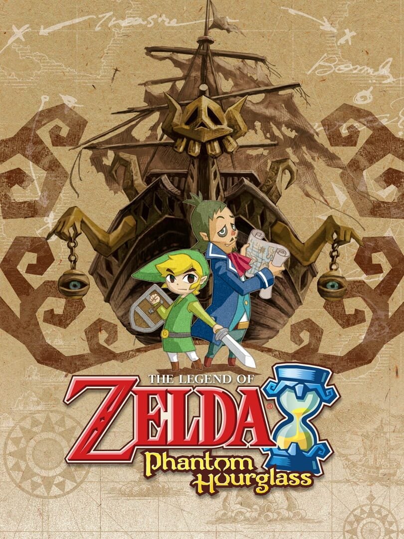 The Legend of Zelda: Phantom Hourglass - Cover
