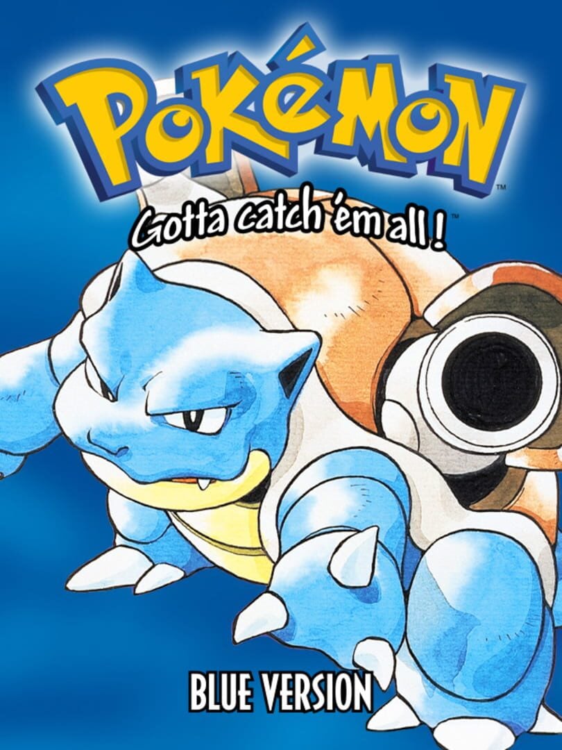 Pokémon Blue Version - Cover