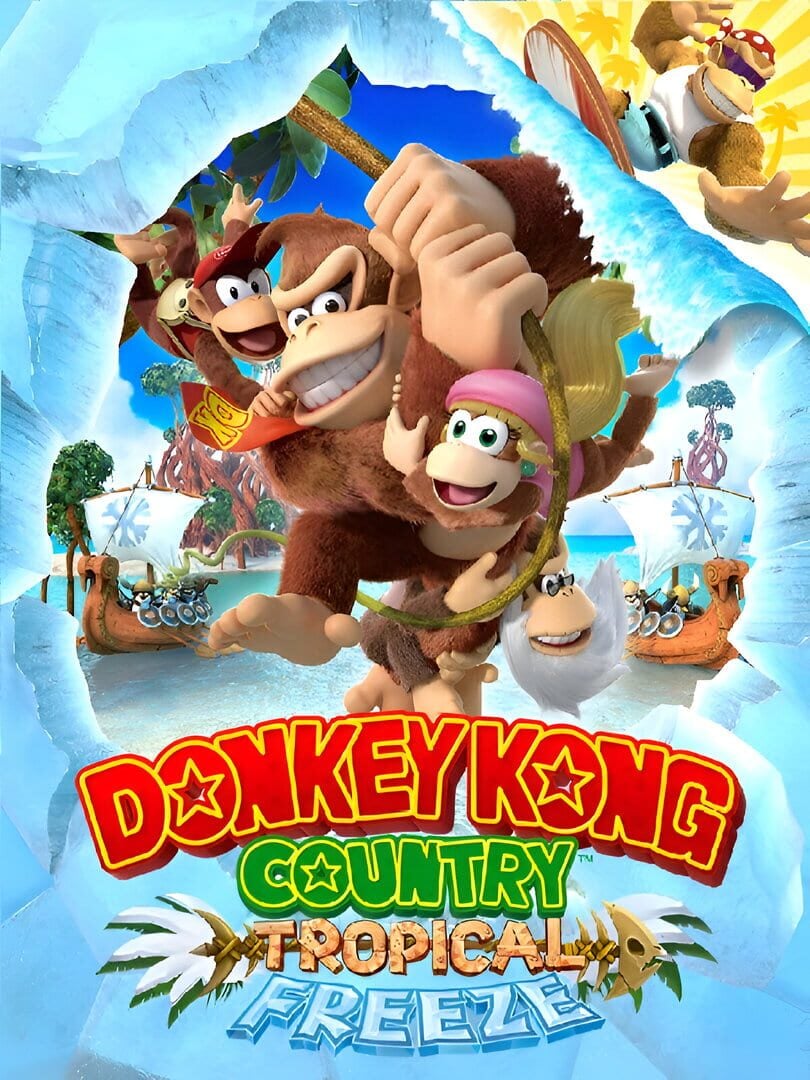 Donkey Kong Country: Tropical Freeze - Cover