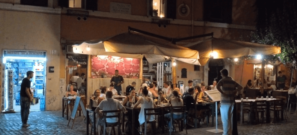 Bacco In Trastevere - Cover