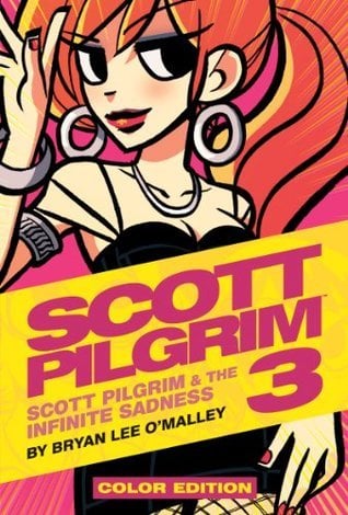 Scott Pilgrim, Vol. 3: Scott Pilgrim and the Infinite Sadness Color Edition - Cover