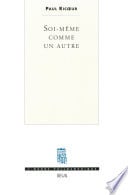 Soi-même comme un autre - Cover