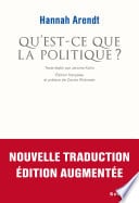 Qu'est-ce que la politique ? - Cover