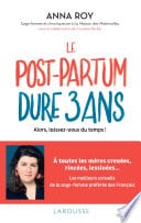 Le post-partum dure 3 ans - Cover