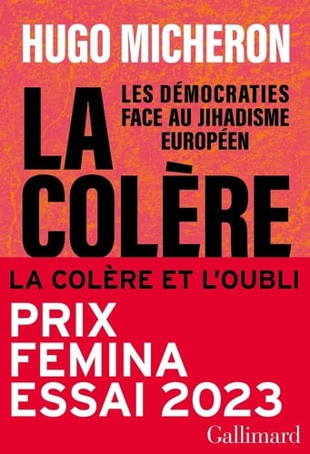 La colère et l'oubli. Les démocraties face au jihadisme européen - Cover