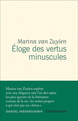 Éloge des vertus minuscules - Cover