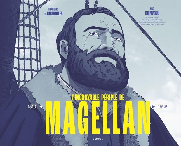 L'incroyable périple de Magellan - Cover