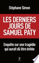 Les derniers jours de Samuel Paty - Cover