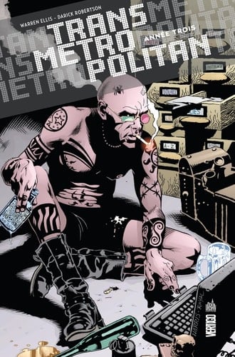 Transmetropolitan - Cover