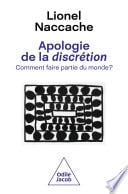 Apologie de la discrétion - Cover