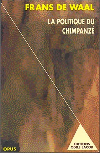 La Politique du chimpanzé - Cover