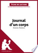 Journal d'un corps de Daniel Pennac (Fiche de lecture) - Cover