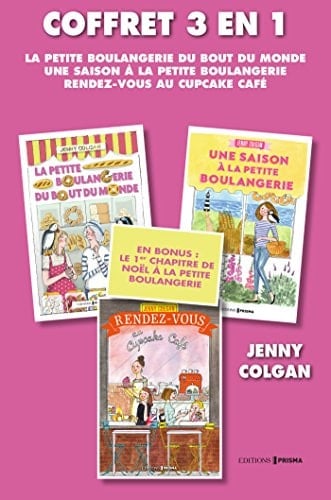 Coffret Jenny Colgan : La petite boulangerie 1 et 2 + Rendez-vous au Cupcake café (+1er chap Noël) - Cover