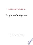 Eugène Onéguine - Cover