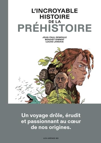 L'incroyable histoire de la préhistoire - Cover