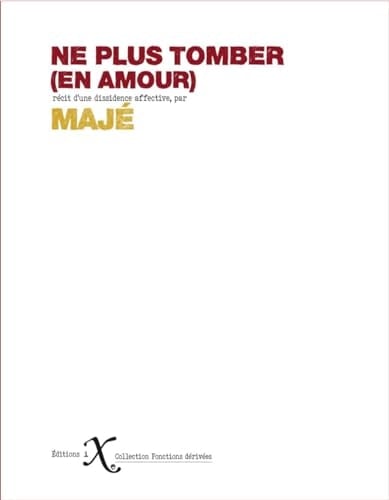 Ne plus tomber (en amour) - Cover