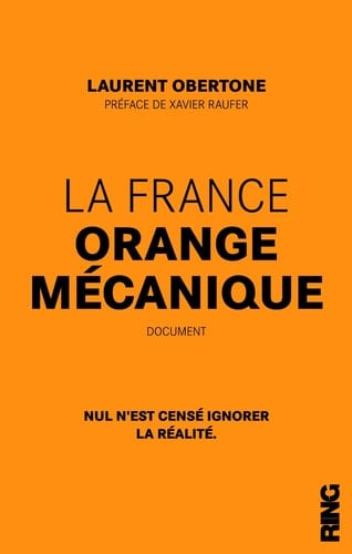 La France orange mécanique - Cover