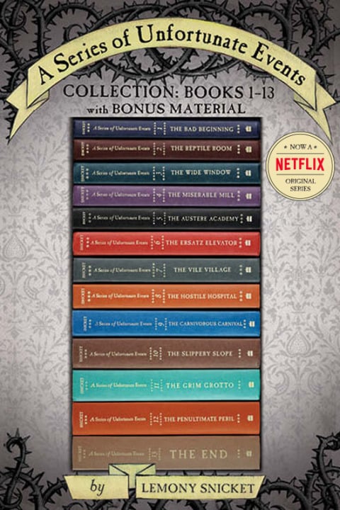 A Series of Unfortunate Events Complete Collection: Books 1-13 - Cover