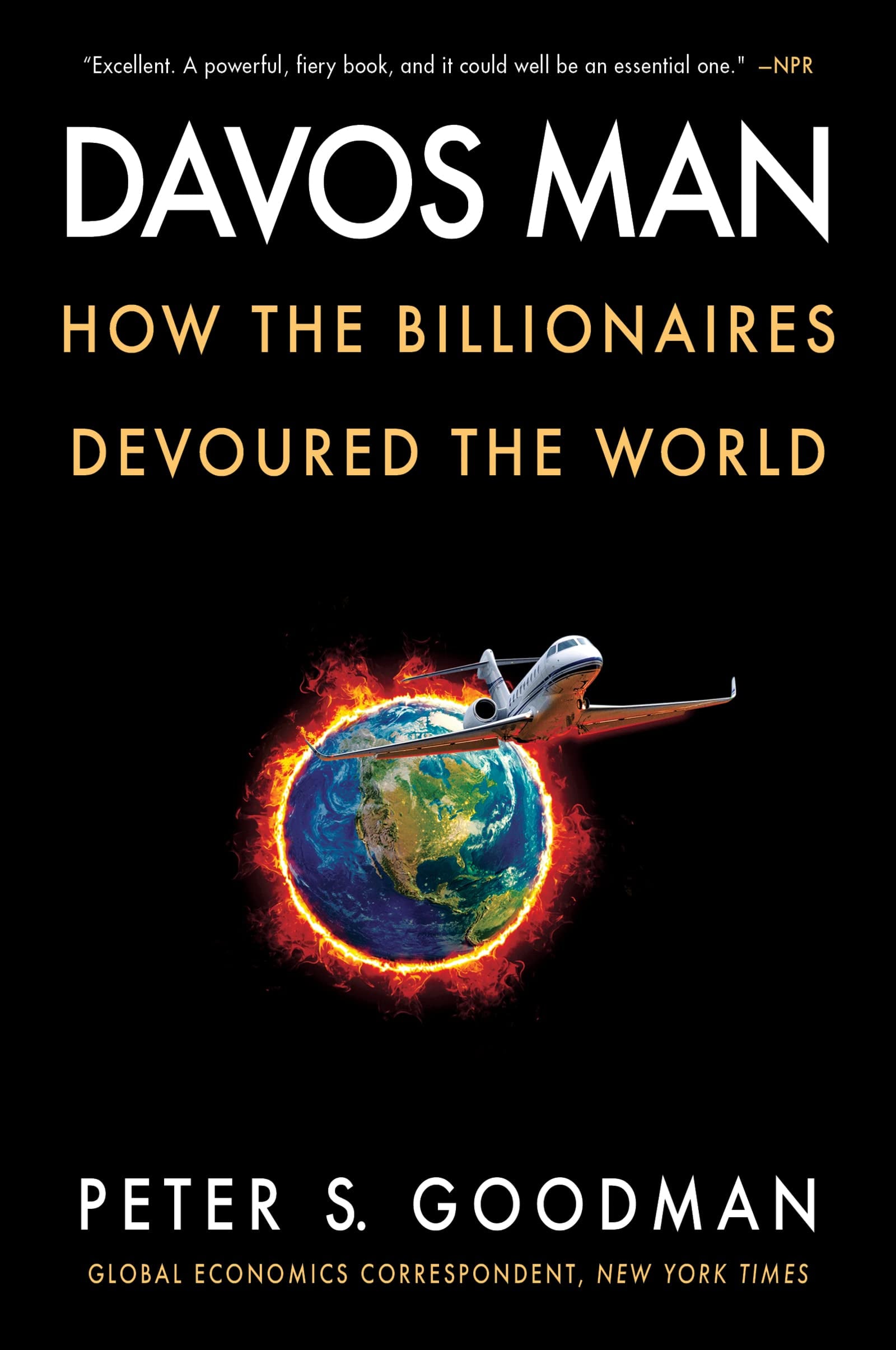 Davos Man: How the Billionaires Devoured the World – An NPR Best Book of the Year on Inequality and Democracy - Cover