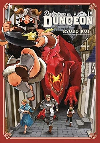 Delicious in Dungeon, Vol. 4 - Cover