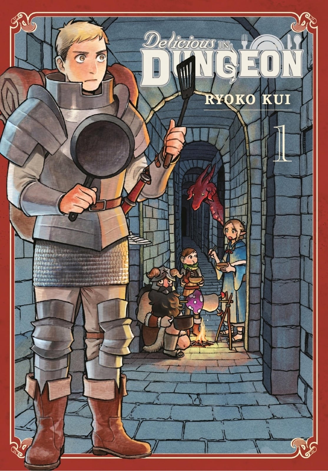 Delicious in Dungeon, Vol. 1 - Cover