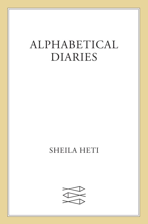 Alphabetical Diaries - Cover