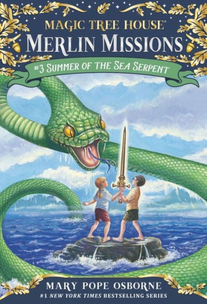 Summer of the Sea Serpent (Magic Tree House Merlin Mission Series #3) - Cover