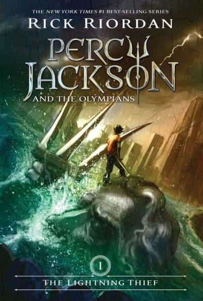 The Lightning Thief (Percy Jackson and the Olympians Series #1) - Cover