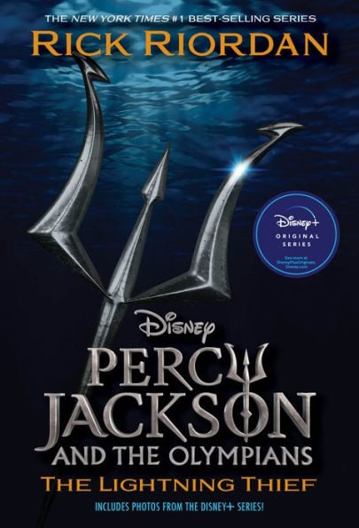 Percy Jackson and the Olympians, Book One: Lightning Thief Disney+ Tie in Edition - Cover