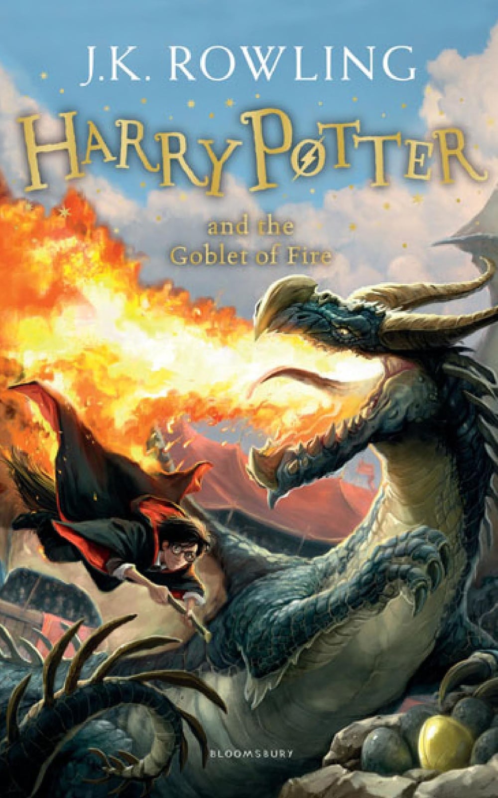 Harry Potter and the Goblet of Fire - Cover