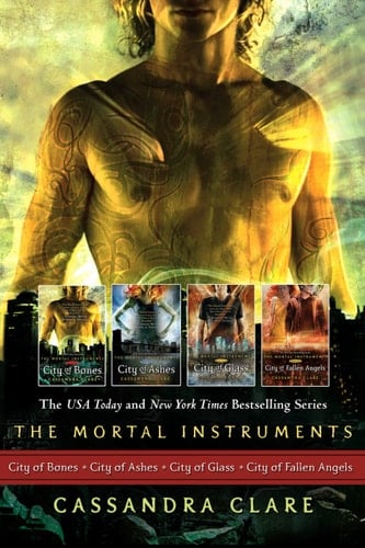 Cassandra Clare: The Mortal Instrument Series (4 books) - Cover