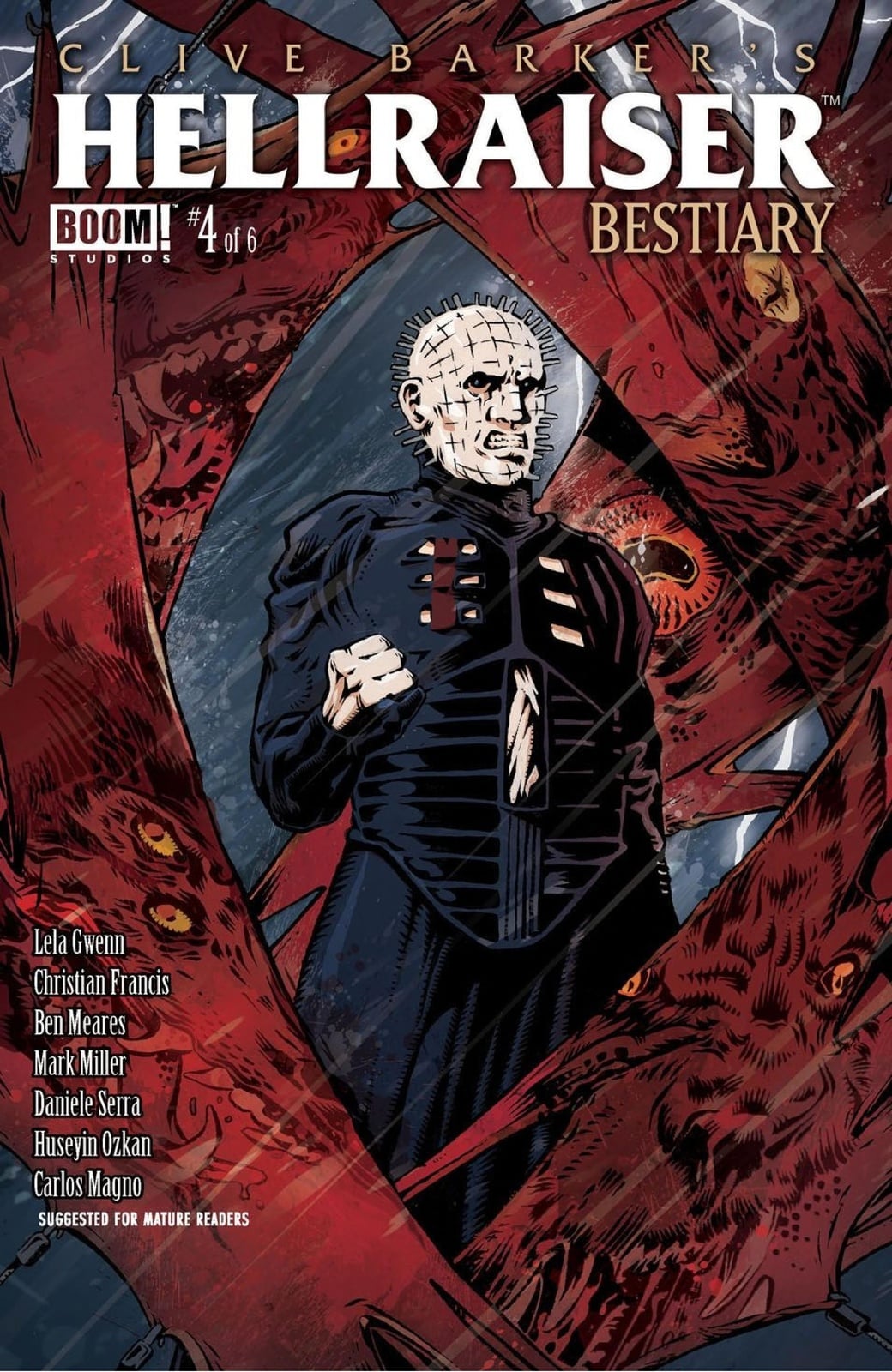 Clive Barker's Hellraiser Bestiary #4 - Cover