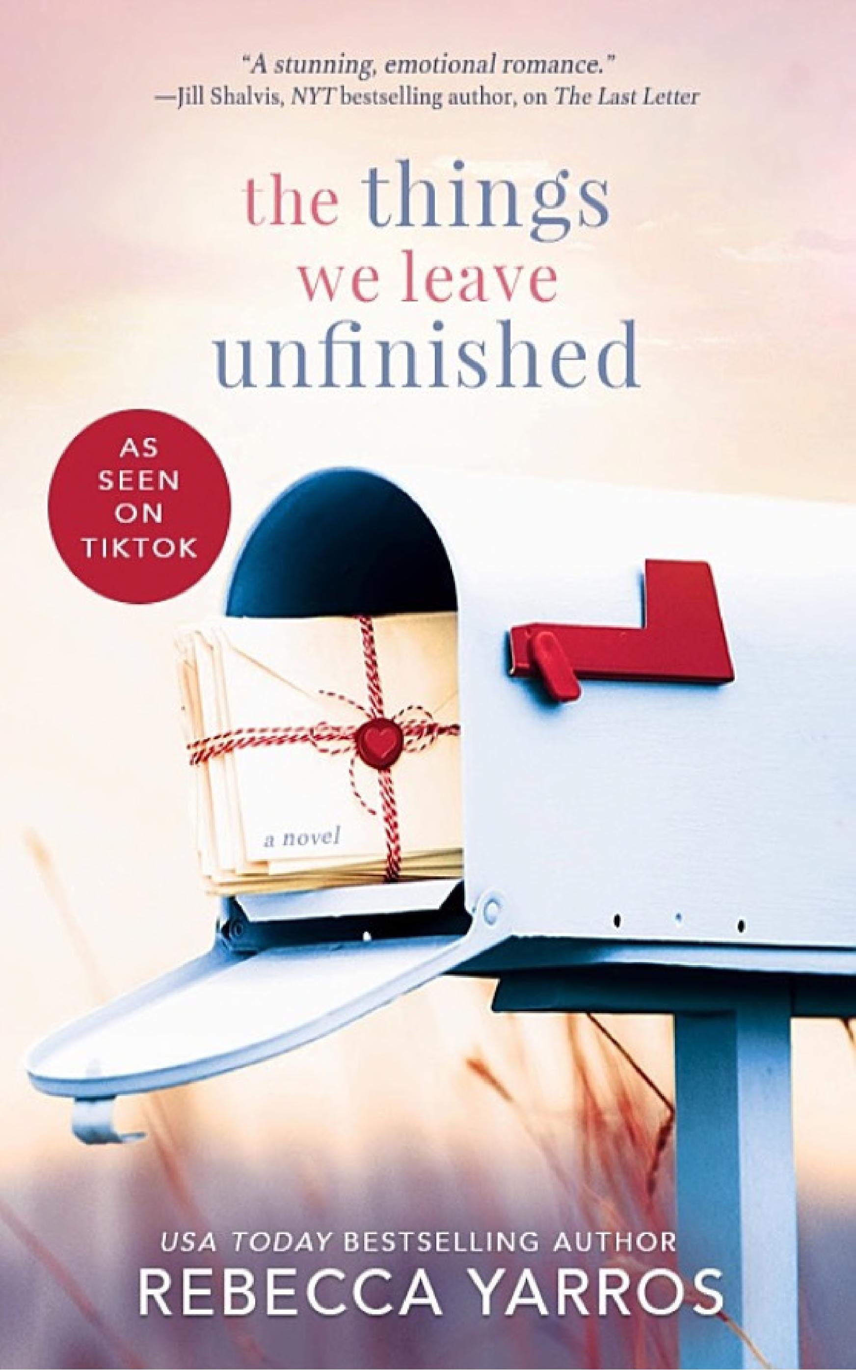 The Things We Leave Unfinished - Cover