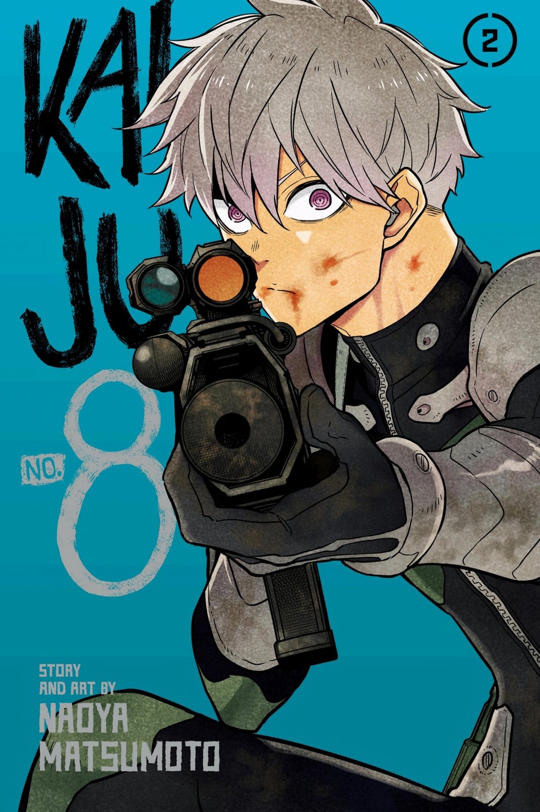 Kaiju No. 8, Vol. 2 - Cover